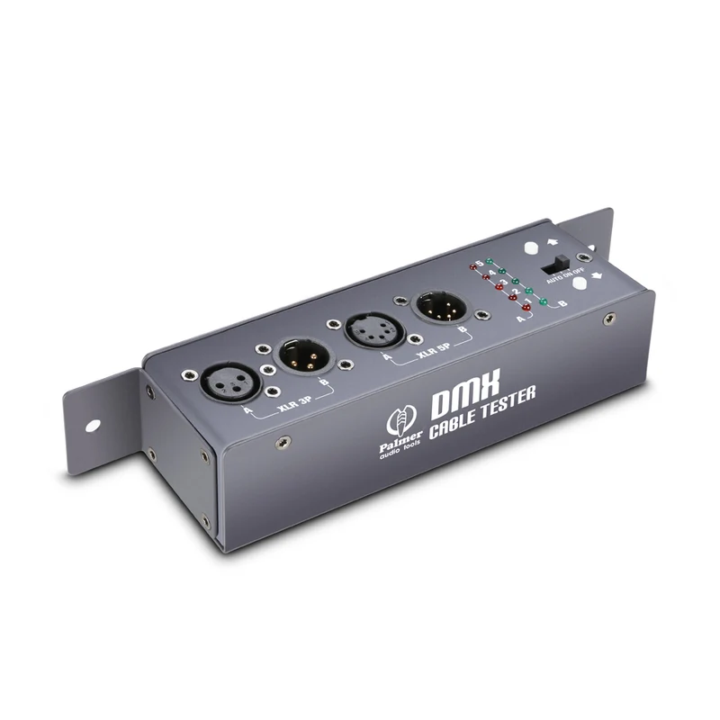Palmer MCT DMX - 3-polig / 5-polig DMX- och XLR-kabeltestare
