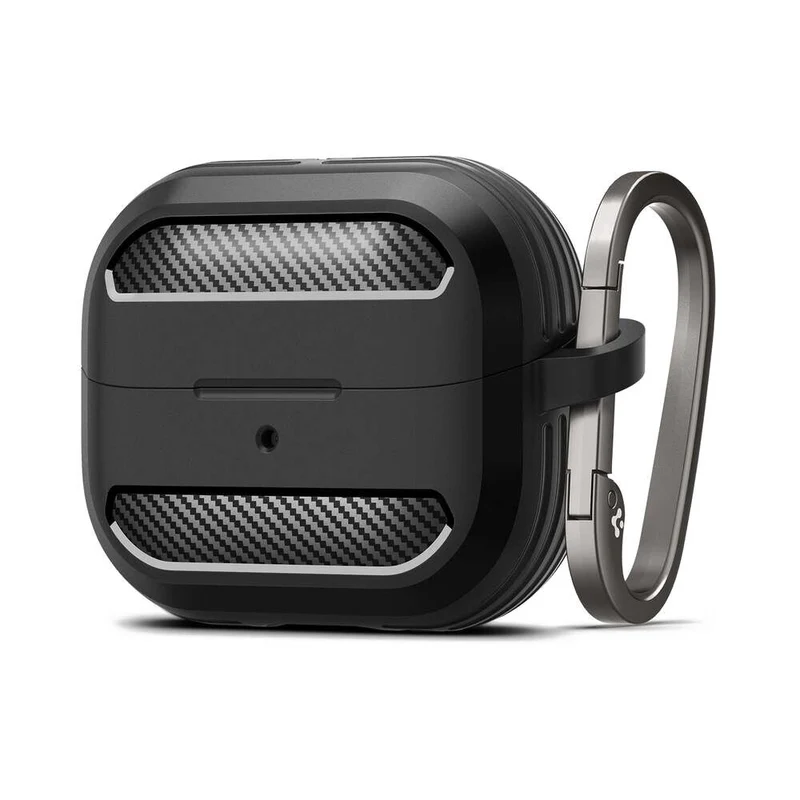 Spigen Samsung Galaxy Buds3/3 Pro Rugged Armor Headset and Earphone - Black