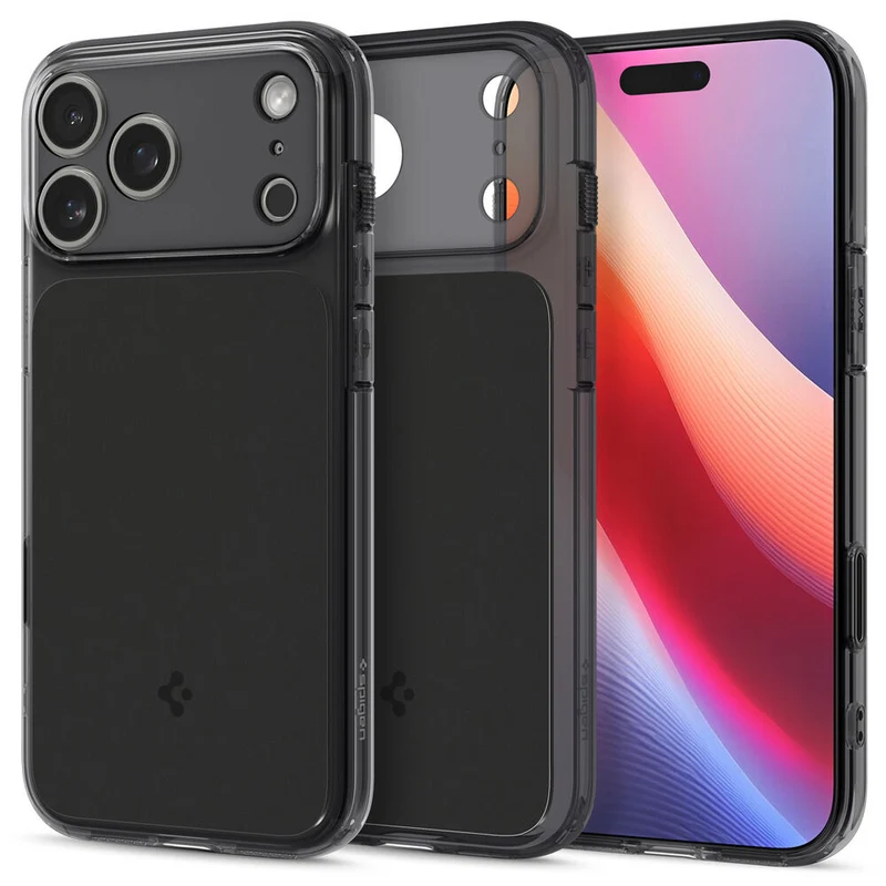 SPIGEN Ultra Hybrid T MagSafe Case for iPhone 18 Pro/17 Pro (Black)
