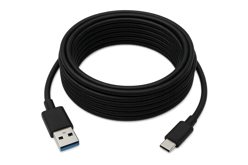 Perfex USB-A till USB-C (1,8m)