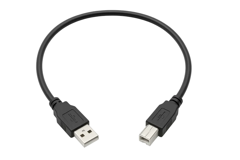 Perfex USB-A till USB-B Kabel (50cm)