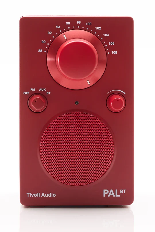 Tivoli Audio PAL BT* Bluetooth Högtalare (Röd)