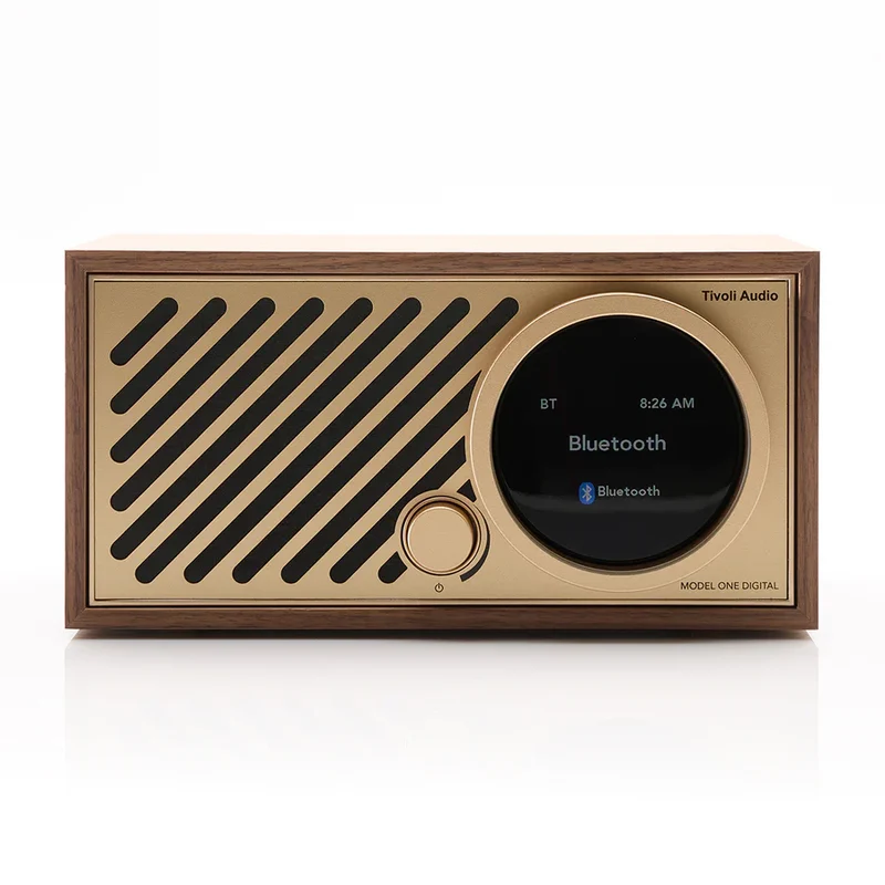 Tivoli Audio Model ONE GEN.3 Digital+ Högtalare, Valnöt/Guld