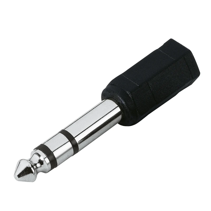 Adapter för 3,5 mm stereojack hona till 6,3 mm stereojack