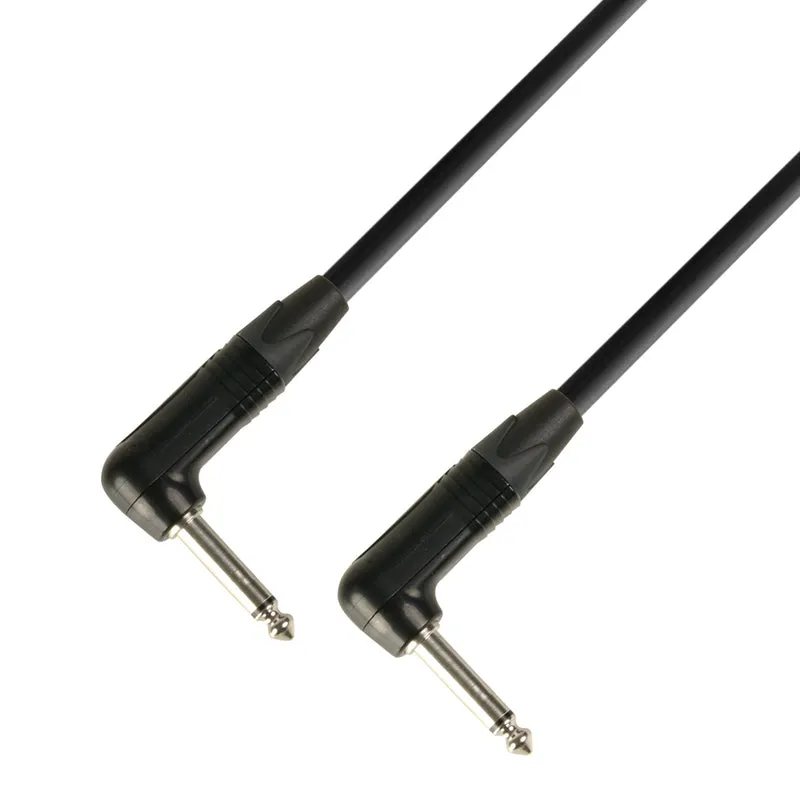 Neutrik Instrument Cable 6,3 mm Vinkel Jack Mono till 6,3 mm Vinkel Jack Mono (30 cm)