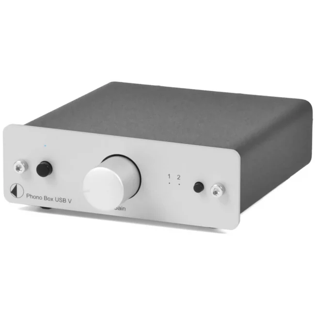 PRO-JECT Phono Box USB Variable Silver