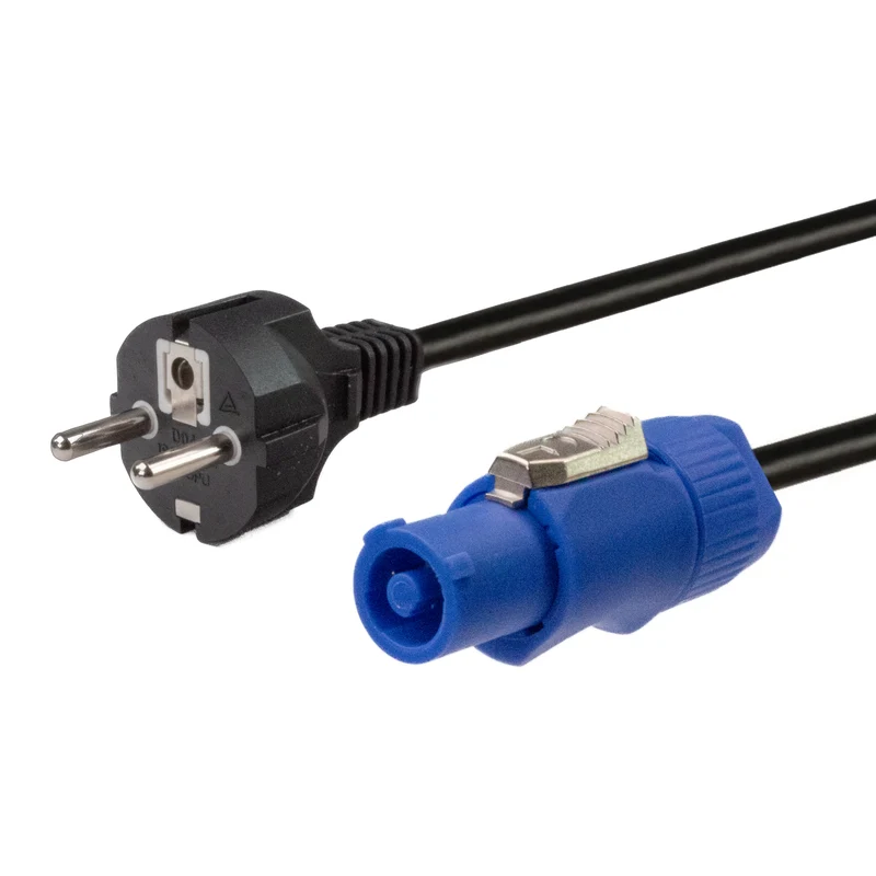 PowerCon - Schuko strömkabel 3x1.5m2 (5m)