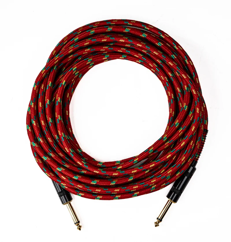 Perfex Jack Kabel (Röd/Guld) (7,5m)