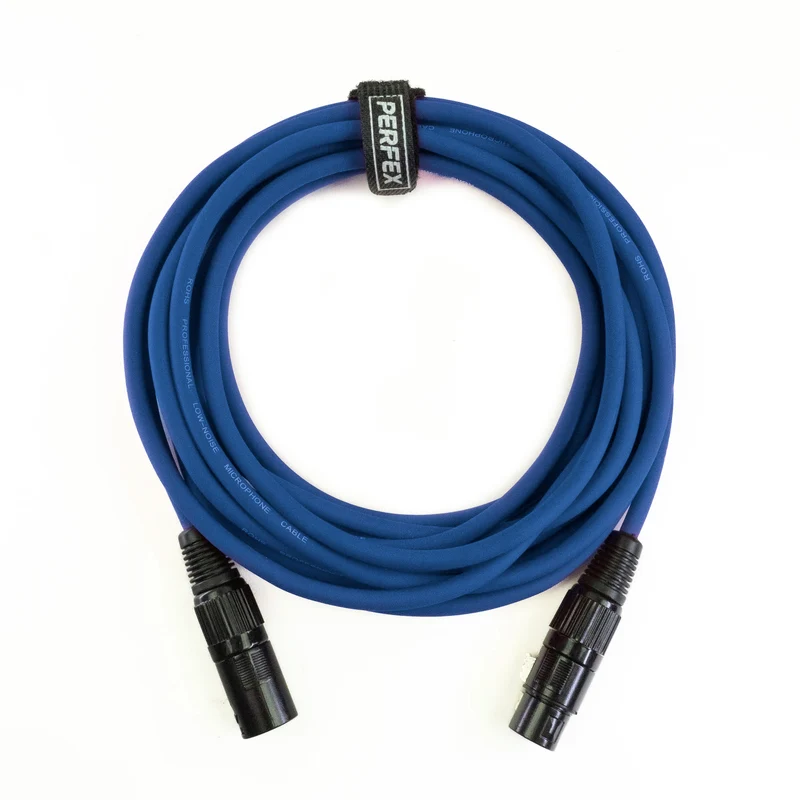 Perfex XLR Kabel (5m - Blå)