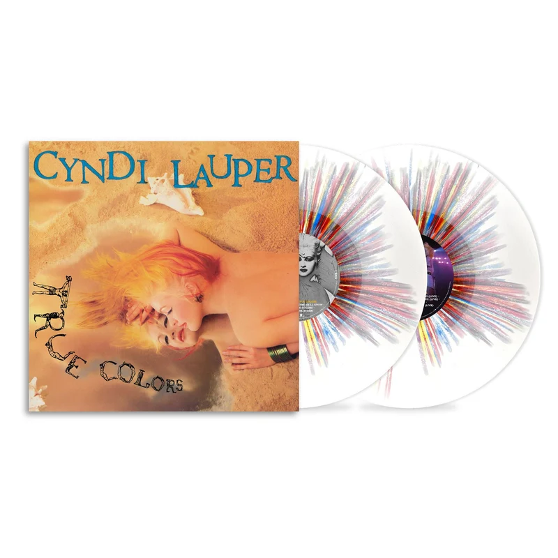True Colors (40th Anniversary Expanded Edition Rainbow Sprinkle Vinyl)