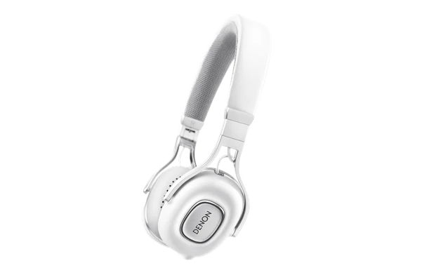 Denon AH-MM200 Portable On-Ear Headphone White