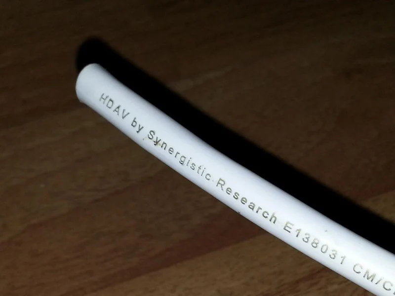 Synergistic Research HDAV 4 Core Speaker Cable per meter