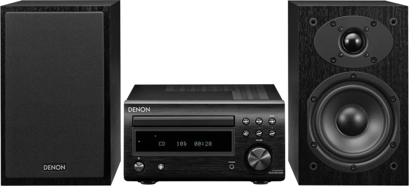 Denon Mini HiFi System with CD, Bluetooth and FM Tuner