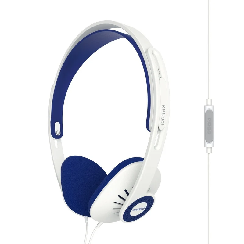 Koss KPH30i On Ear Headphones White