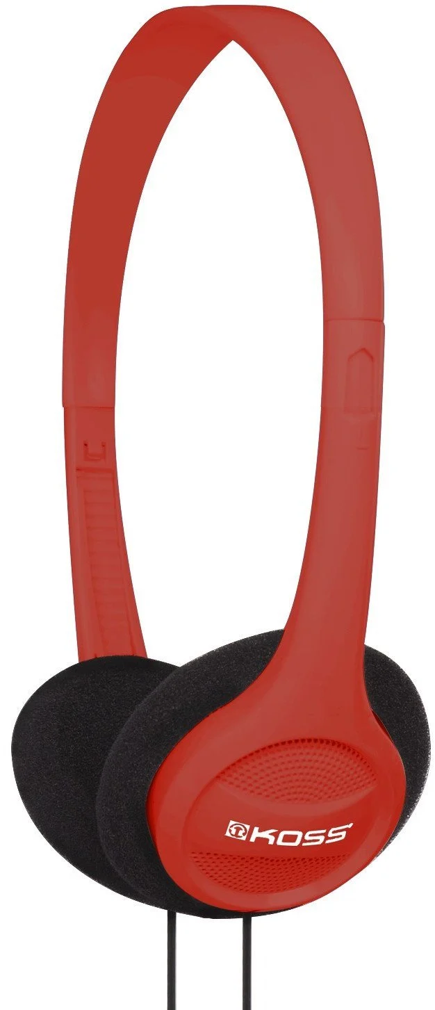 Koss KPH7 On Ear Headphones Red
