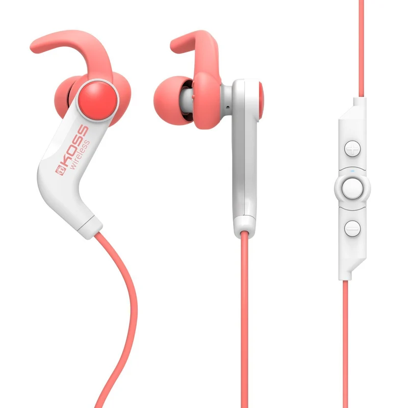 Koss BT190i Wireless In Ear Headphones Coral