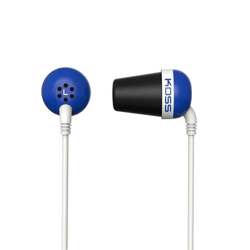 Koss Plug In Ear Headphone Blue