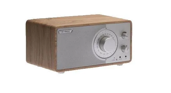 PlusAudio The +Radio Oak/Silver