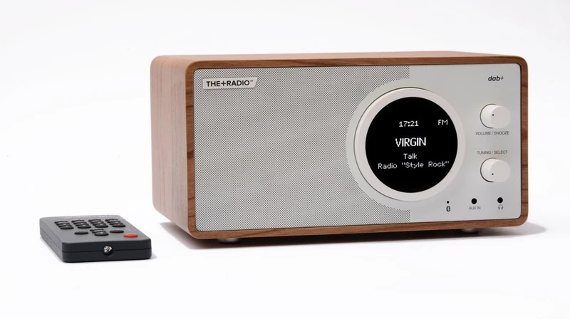 PlusAudio The +Radio DAB+ Cherry/White