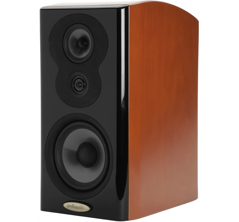 Polk Audio MSiM703 Bookshelf Speakers Mount Vernon Cherry
