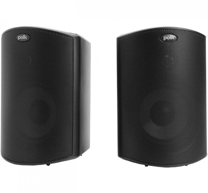 Polk Audio Atrium 4 All Weather Outdoor Speakers Black