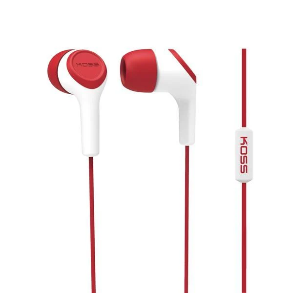 Koss KEB15i In Ear Headphones Red