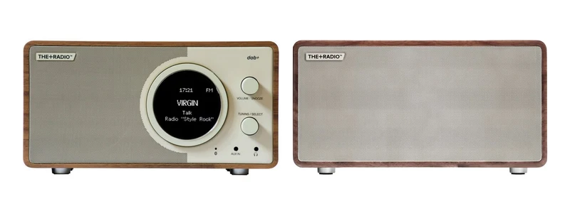 PlusAudio The +Radio DAB+ Stereo Walnut