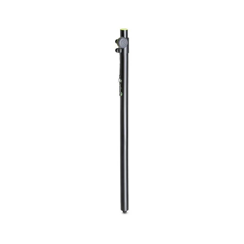 Gravity SP2342B Adjustable Steel Pole 35mm to M20 1800mm Mount For Speaker Black