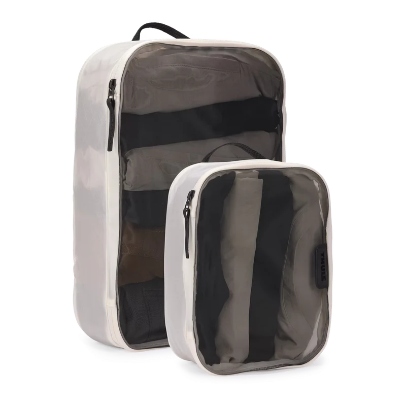 Thule Small & Medium Packing Cube Set Travel Organiser in White