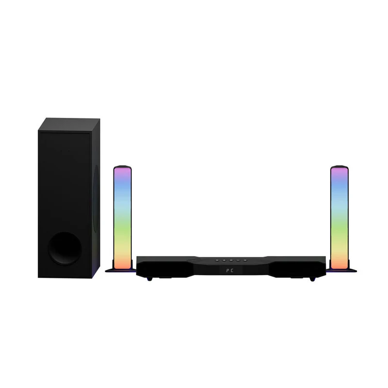 Precision RGB S1000 Gaming Soundbar with Subwoofer Bluetooth/Optical/AUX/USB/eARC