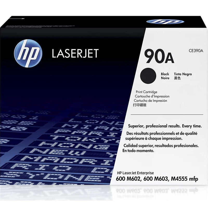 HP CE390A 90A Genuine Toner Ink Cartridge LaserJet (Black)
