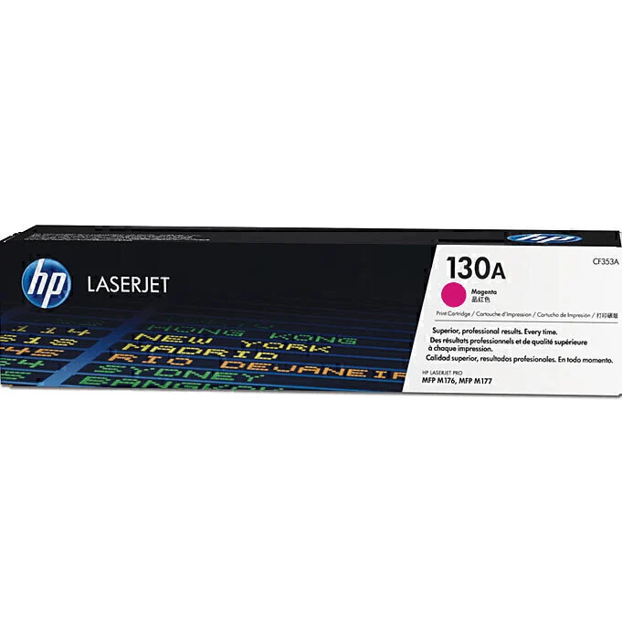 HP 130A Toner Ink Cartridge CF353A LaserJet Genuine (Magenta)