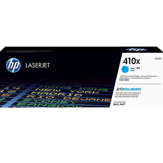HP 410X Toner Ink Cartridge High Yield Cyan LaserJet