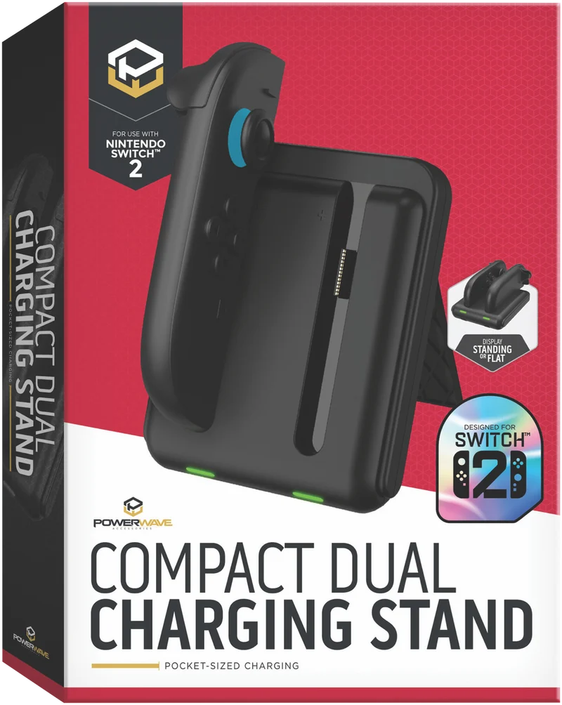 Powerwave Nintendo Switch 2 Compact Dual Charging Stand