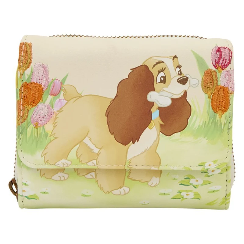 Loungefly Disney Lady & the Tramp - Pastel Tulip Bifold Wallet