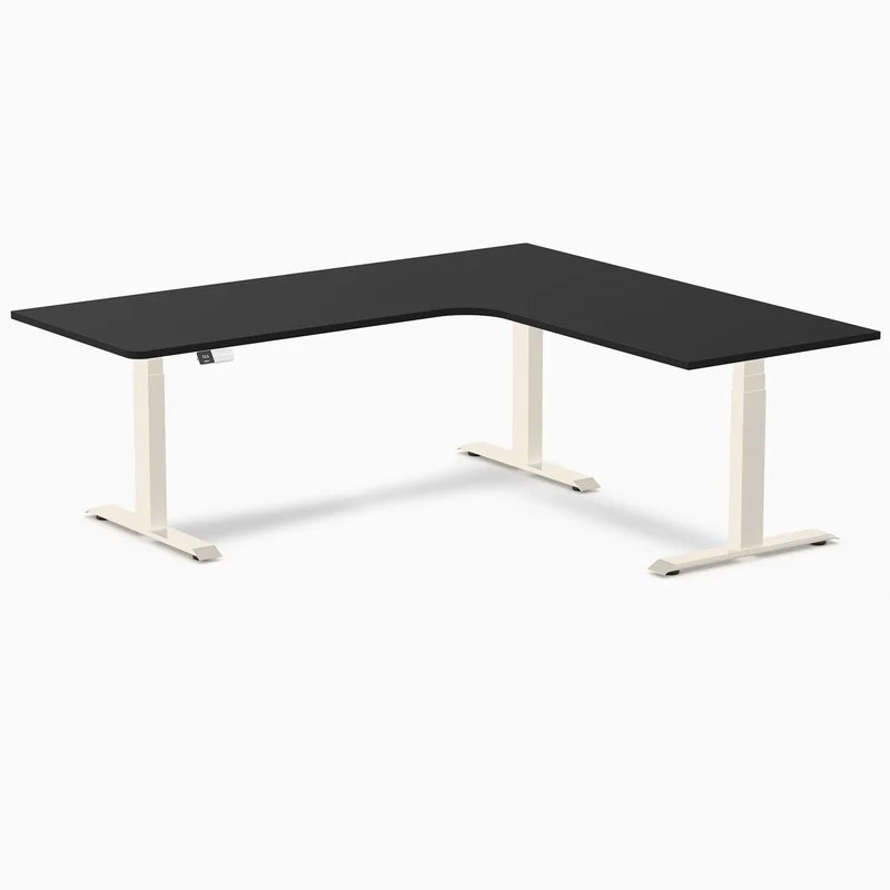 Desky Sigma L-Shape Gaming Desk Right Return 200 cm Wheat Frame