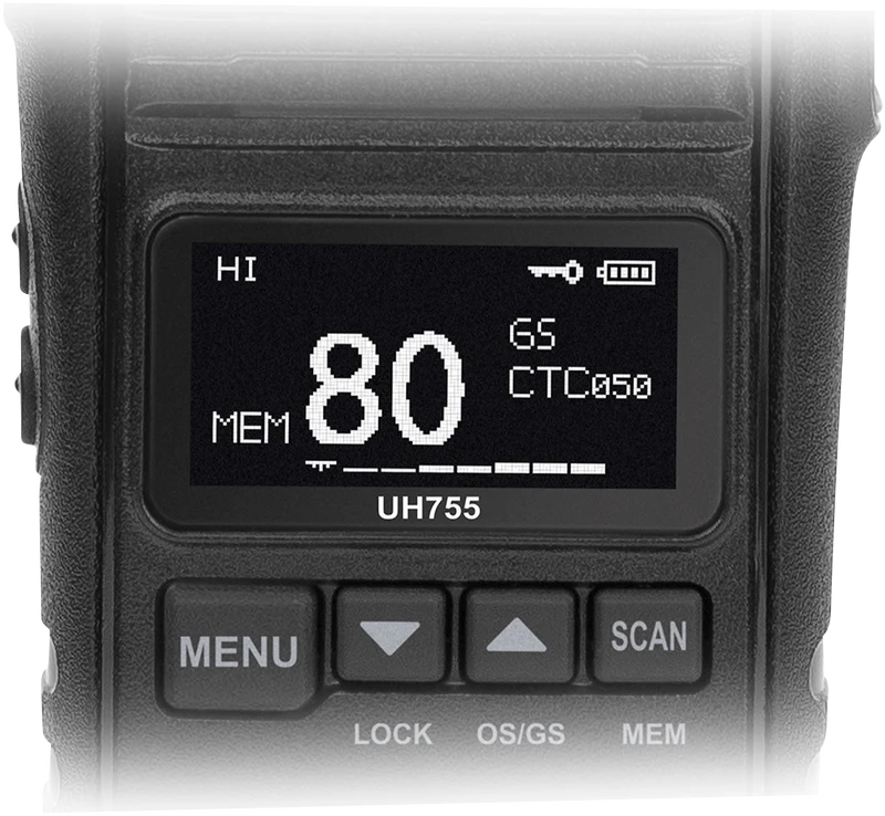Uniden 5 Watt UHF Splashproof CB Handheld Radio