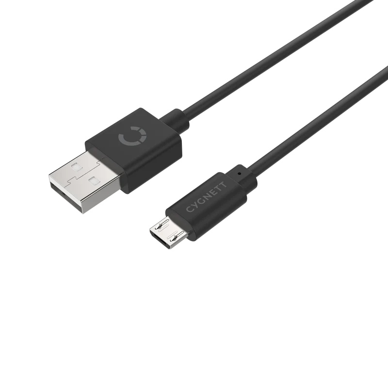 Cygnett Essentials Micro USB to USB-A Cable 1M - Black