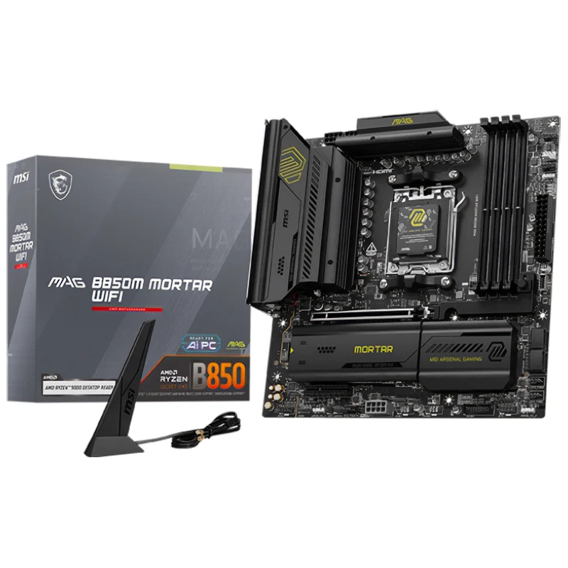 MSI Mag B850m Mortar Wifi Am5 Matx Motherboard
