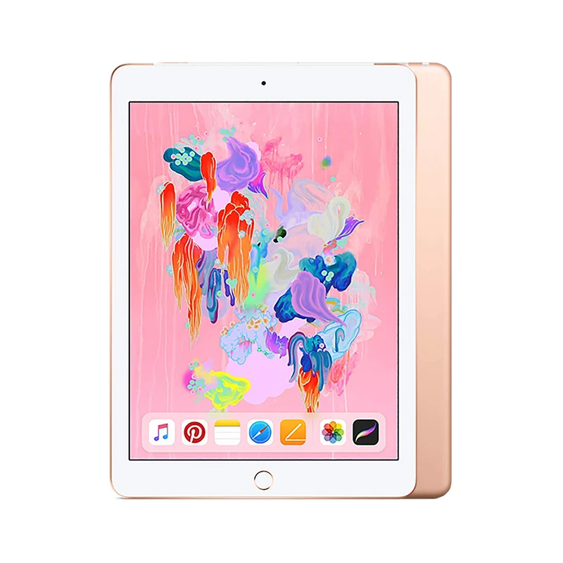Apple iPad 6th Gen (2018) 9.7" A10 4G 128GB Gold [~Refurbished: Excellent]