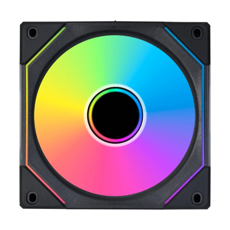 Lian Uni Fan SL Infinity 140mm ARGB PWM 1600RPM (Black) [Single Pack]