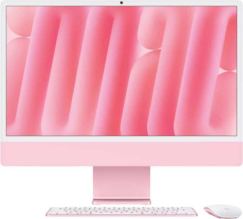 Apple iMac 24" Retina 4.5K Display with M4 chip 10-core GPU 16GB 256GB - Pink