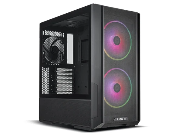 Lian Li LANCOOL 216 RGB Mid-Tower Case with ARGB Fans - Black