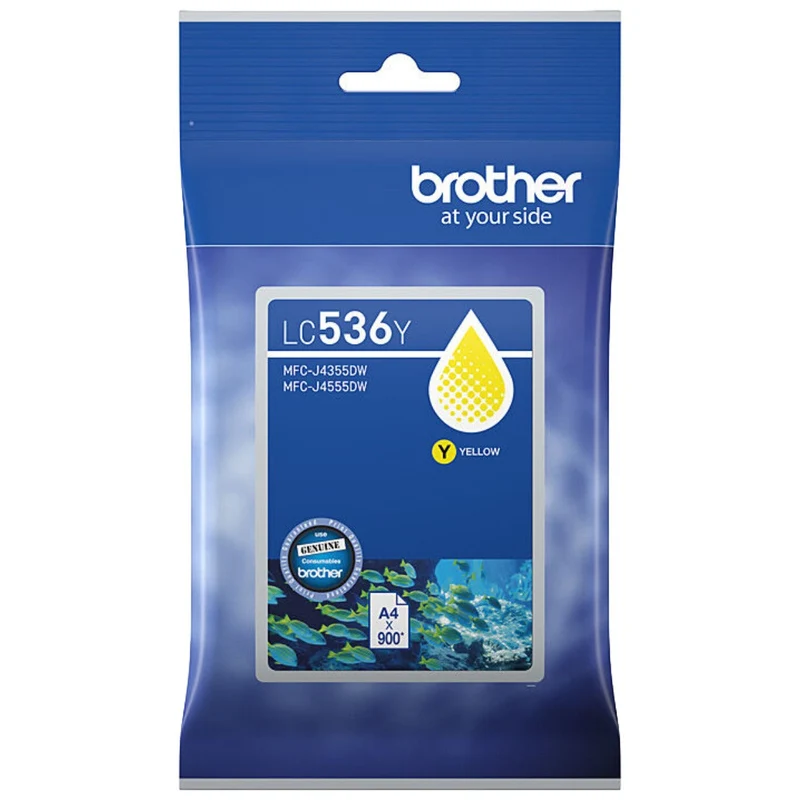 Brother LC536 Yellow Ink Cartridge LC-536Y