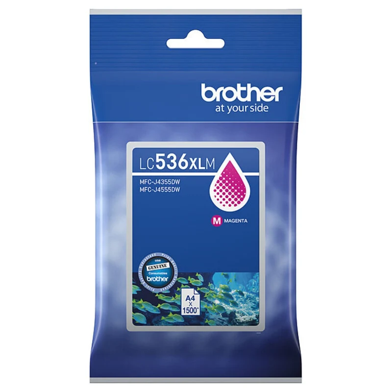 Brother LC536 Magenta Ink Cartridge LC-536XLM