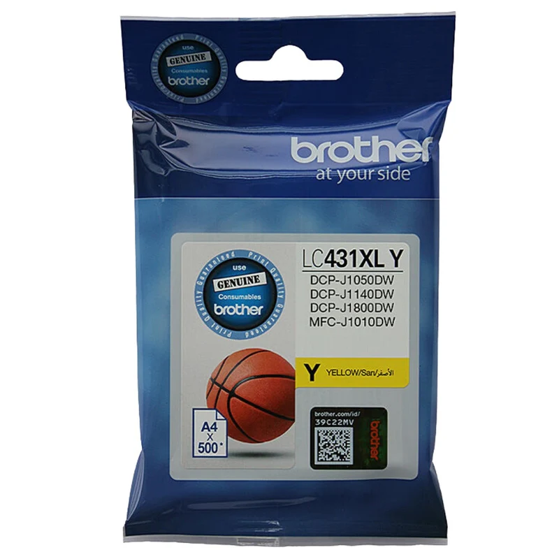 Brother LC431XL Yellow Ink Cartridge LC-431XLY