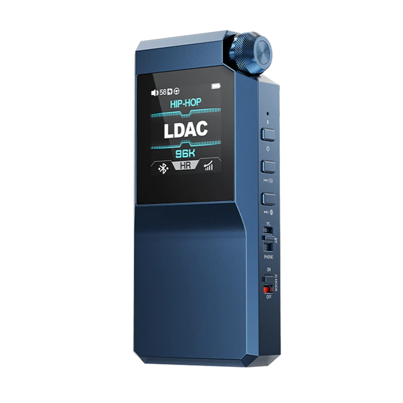 FiiO BTR17 Bluetooth Headphone Amplifier Blue