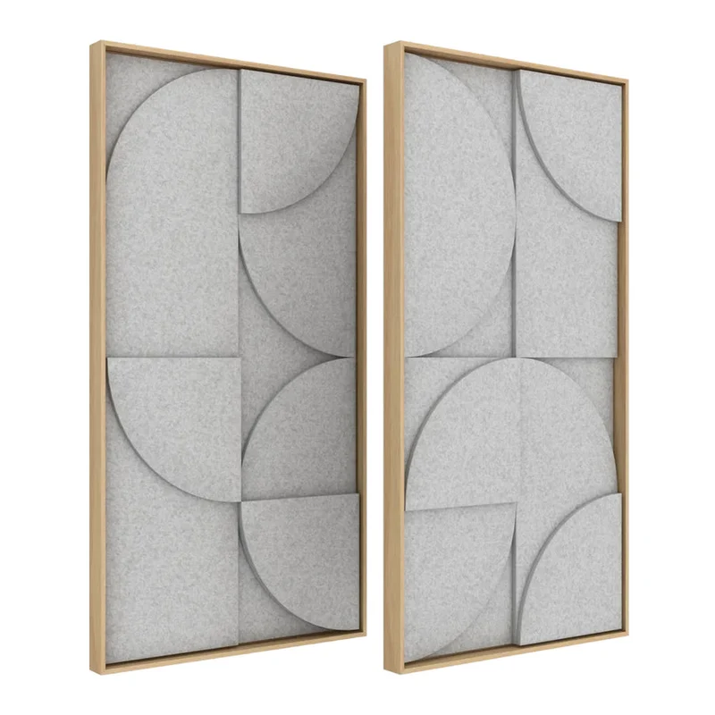 Vicoustic VicShape 3D Duo Light Grey (Box of 2)