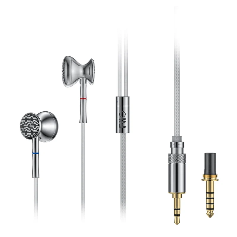 FiiO FF3 Dynamic In Ear Earbuds Silver