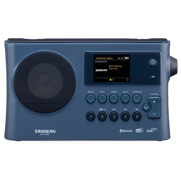 Sangean WFR-28BT DAB+ FM BT Portable Radio - Dark Blue - Limited Edition
